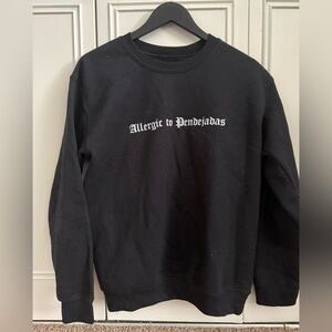 Black unisex Sweater - Viva La Bonita